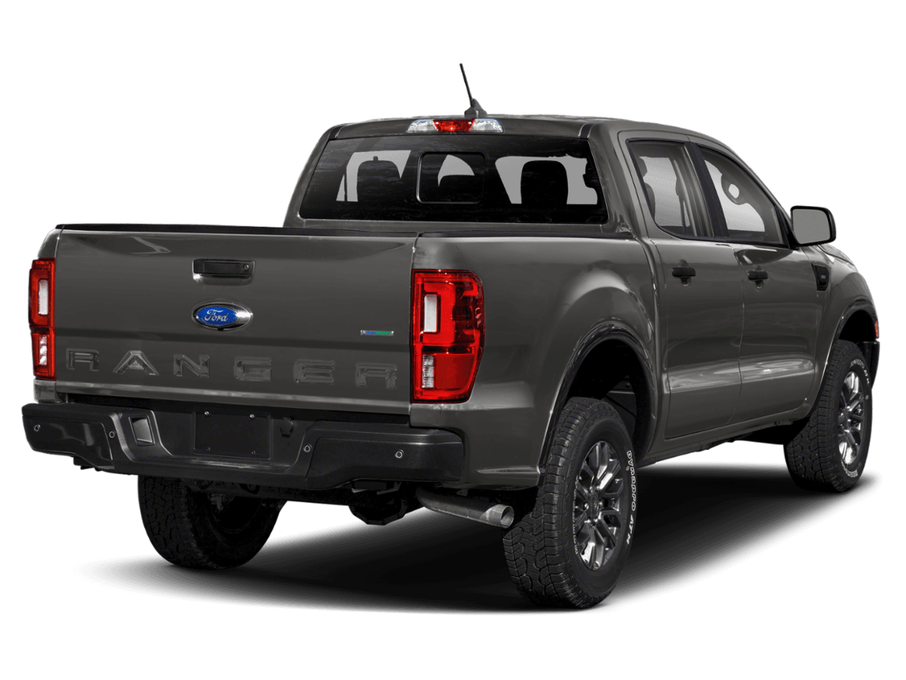 2021 Ford Ranger XLT - Rear 3/4, facing to the right