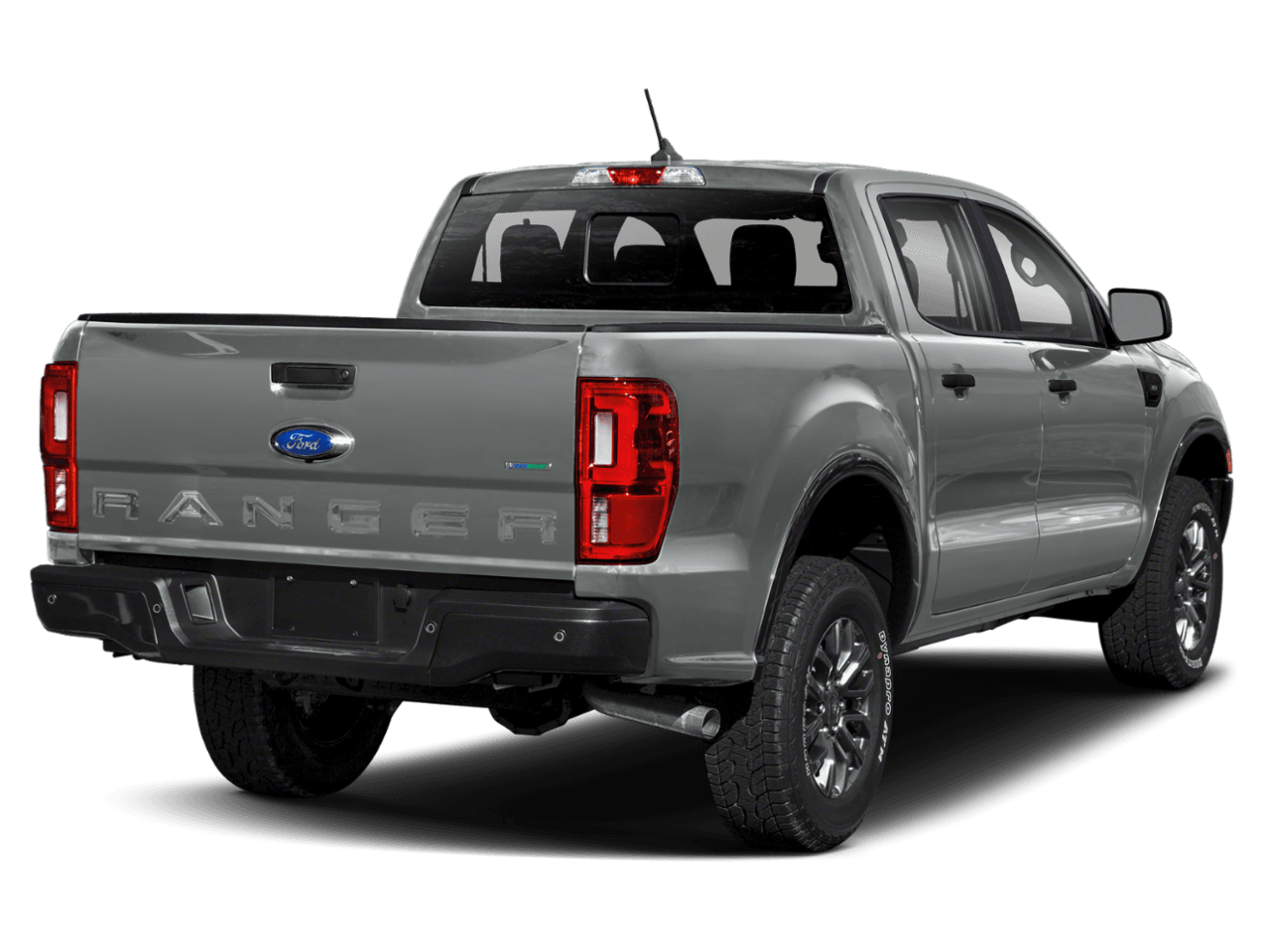 2021 Ford Ranger XLT - Rear 3/4, facing to the right