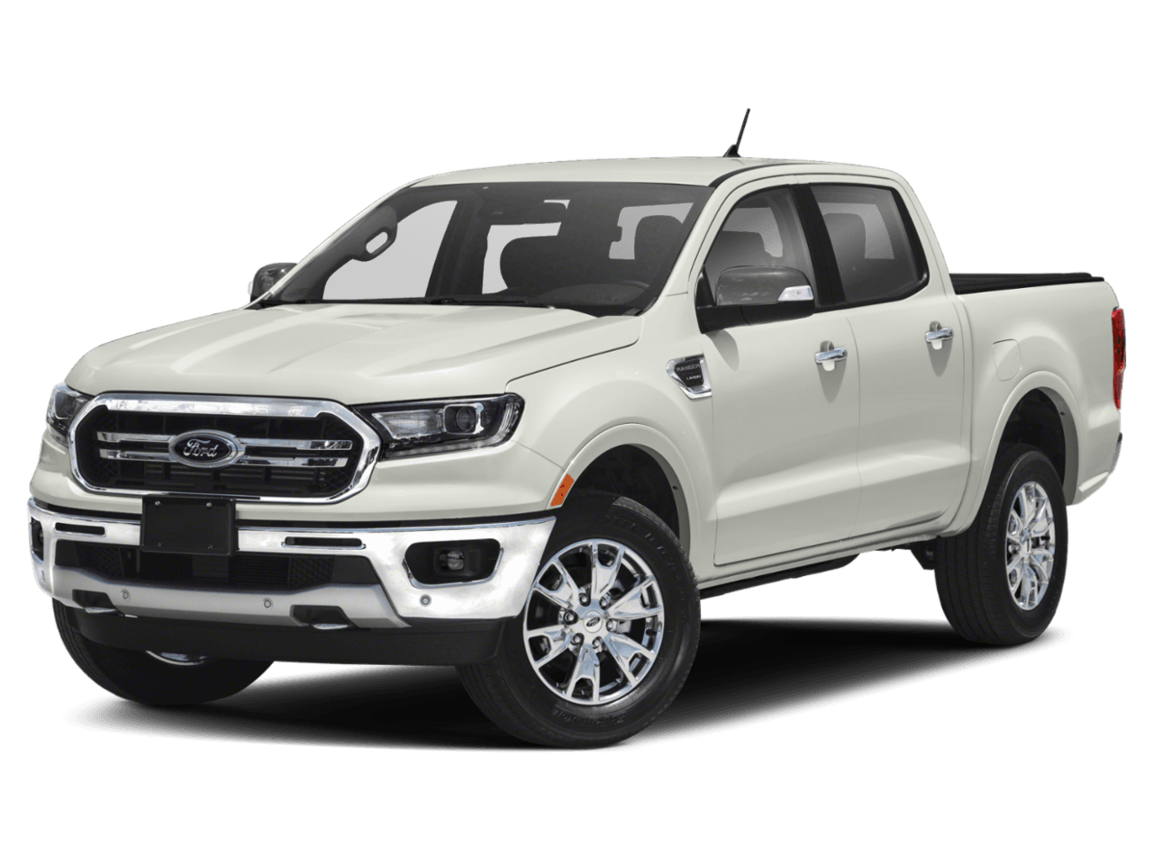 2021 Ford Ranger LARIAT - Front 3/4, facing to the left