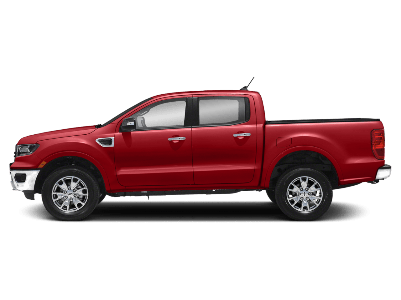 2021 Ford Ranger LARIAT - Profile, facing to the left