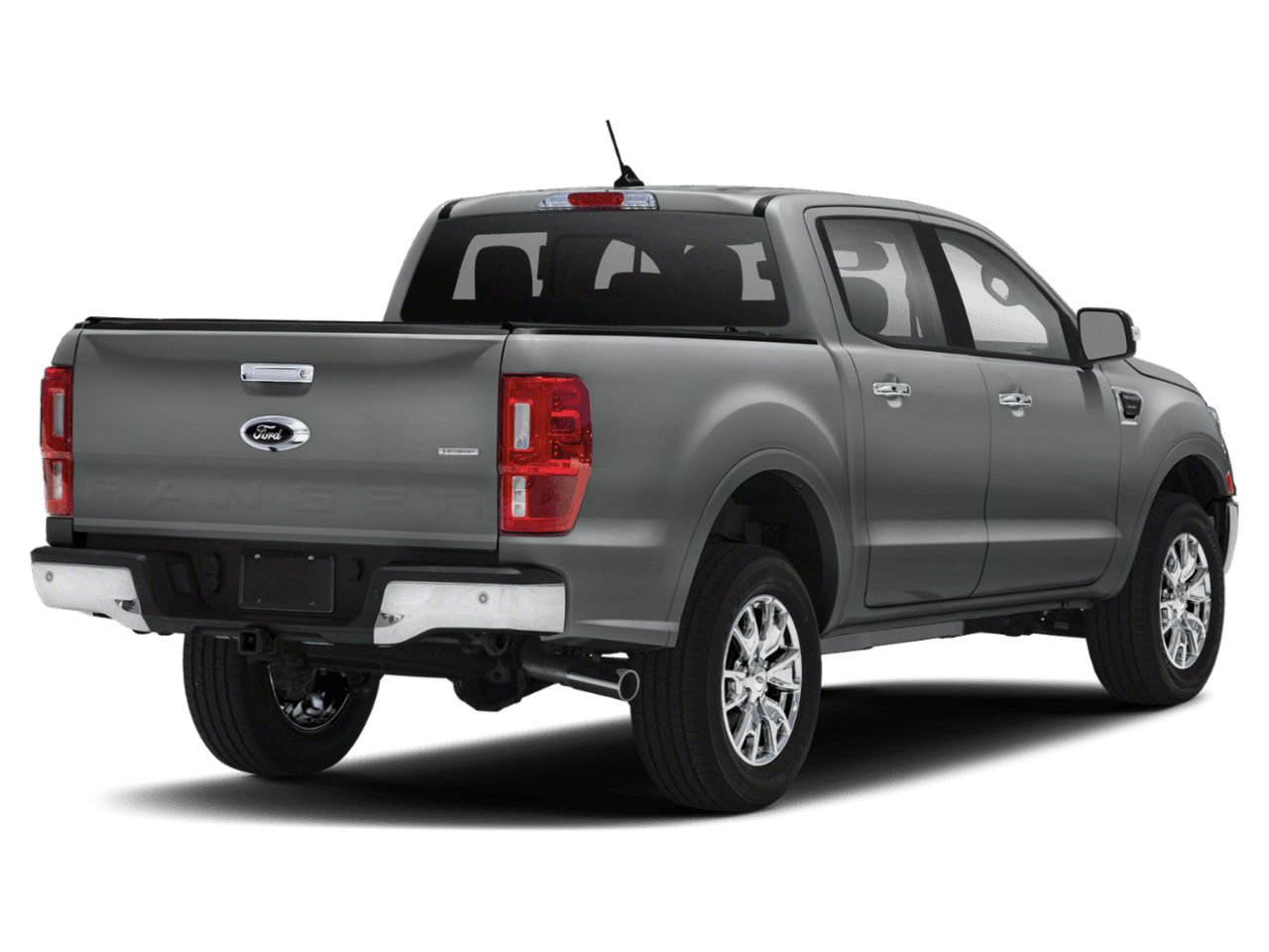 2021 Ford Ranger LARIAT - Rear 3/4, facing to the right