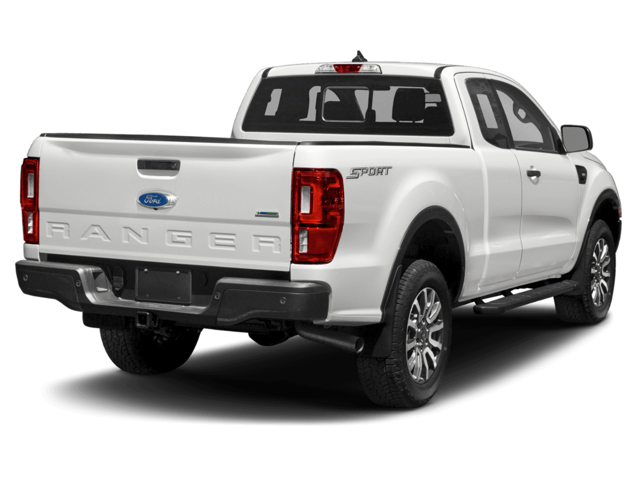 2021 Ford Ranger XL - Rear 3/4, facing to the right