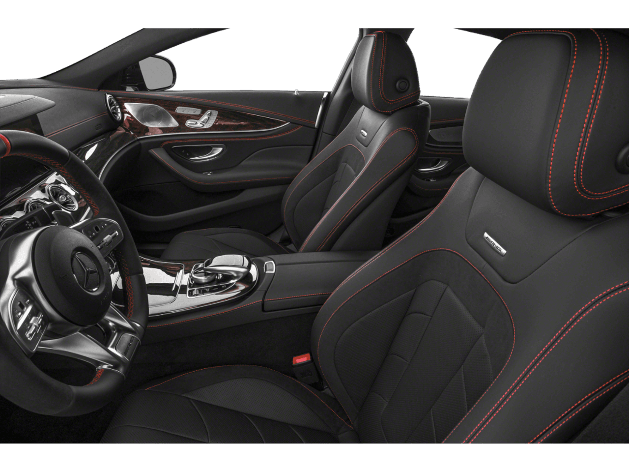 2021 Mercedes-Benz CLS AMG CLS 53 - Interior Driver's Side with Door Open, Front Seat Feature