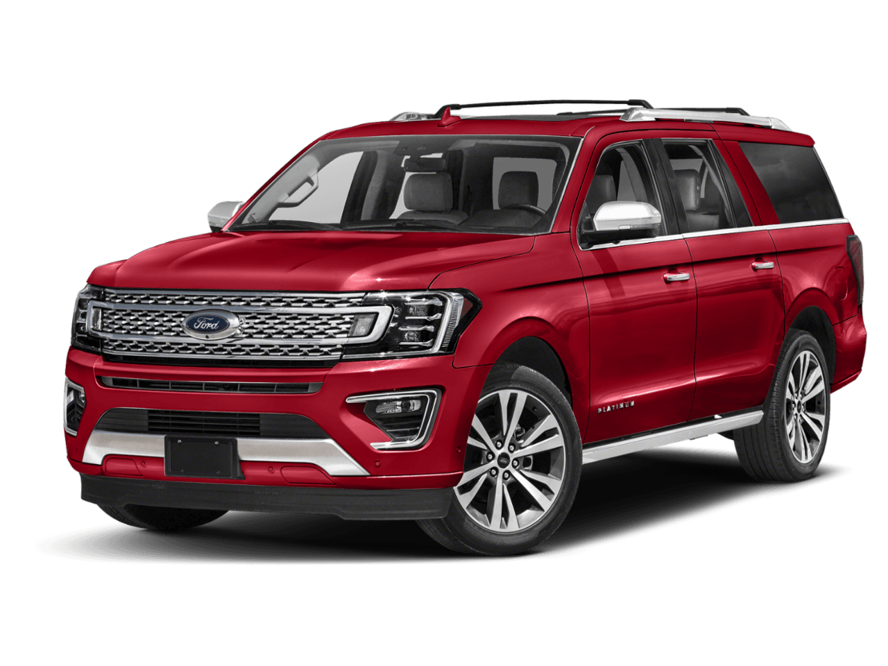 2021 Ford Expedition Max Platinum - Front 3/4, facing to the left