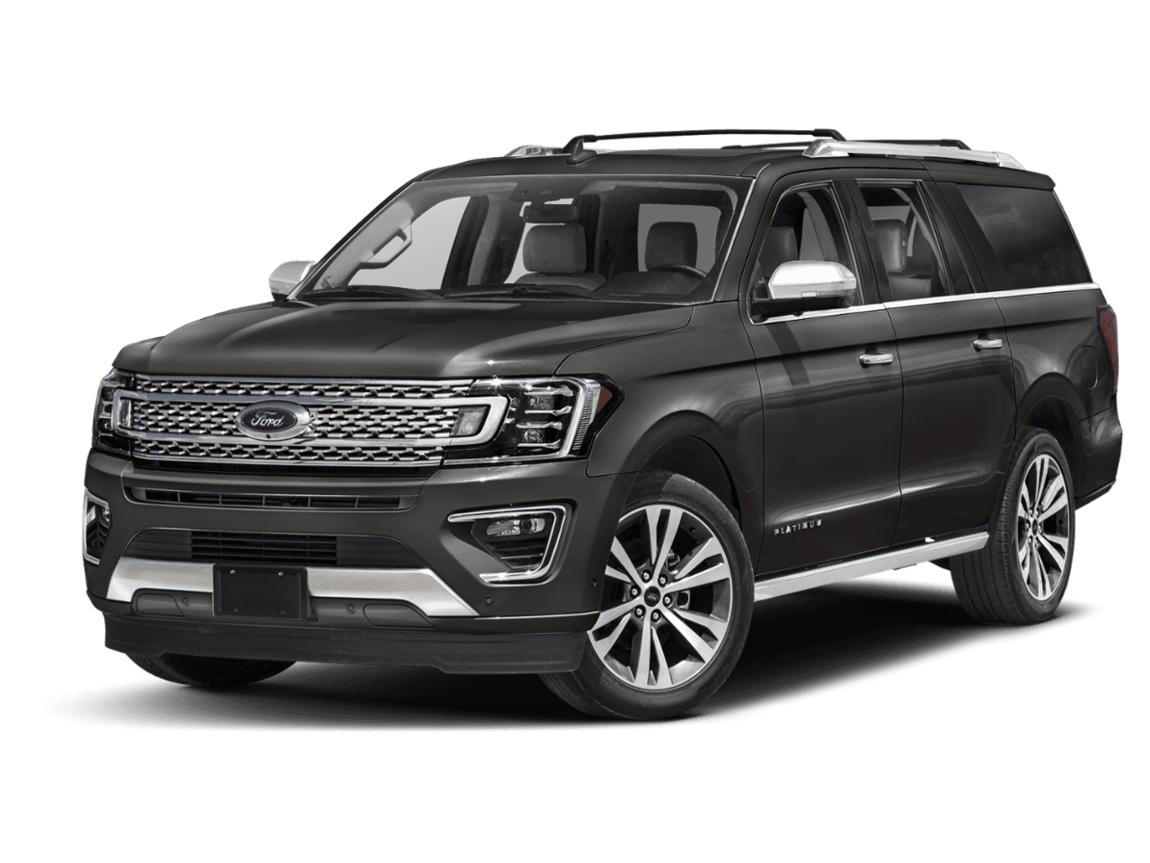 2021 Ford Expedition Max Platinum - Front 3/4, facing to the left