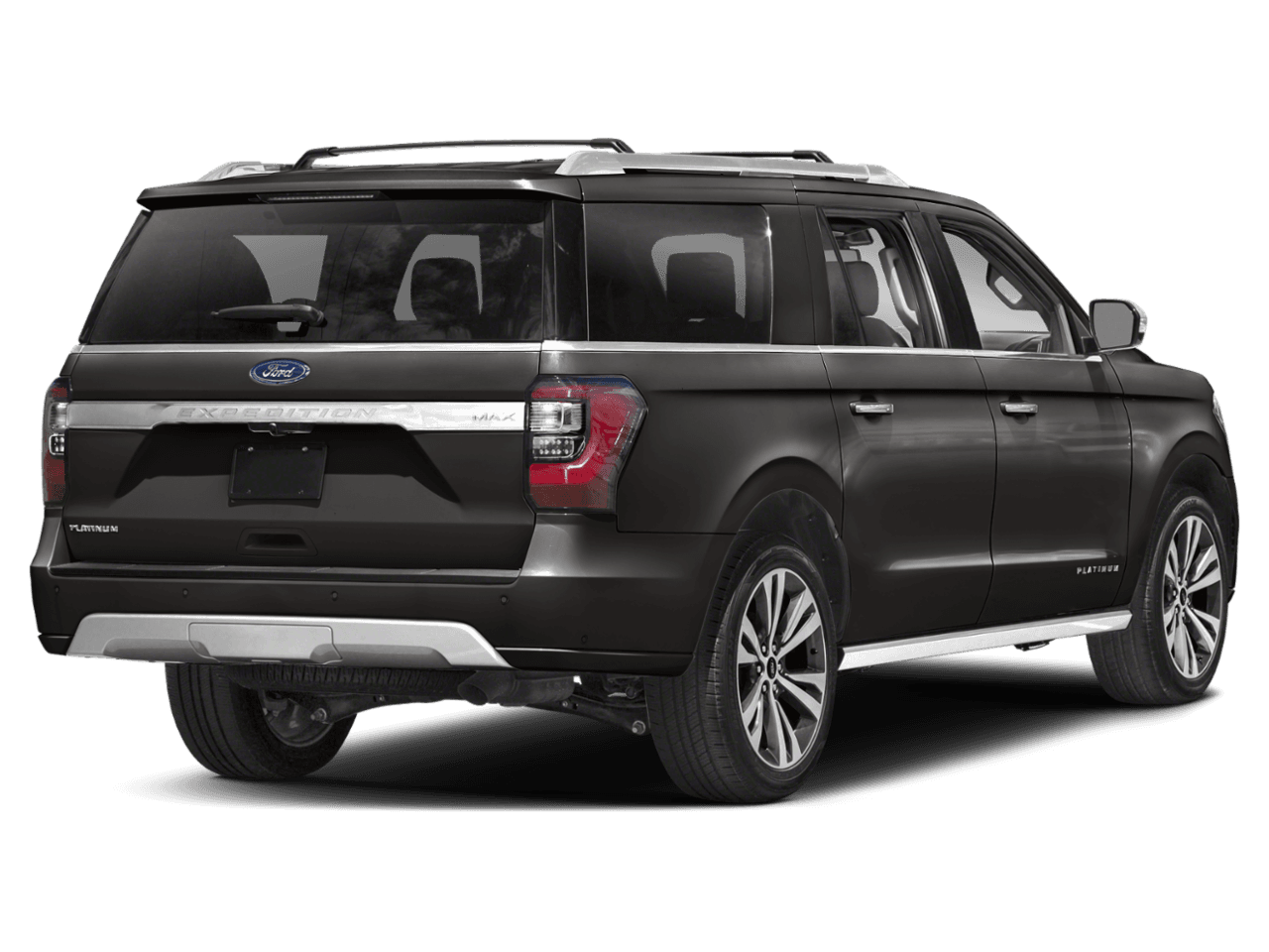 2021 Ford Expedition Max Platinum - Rear 3/4, facing to the right