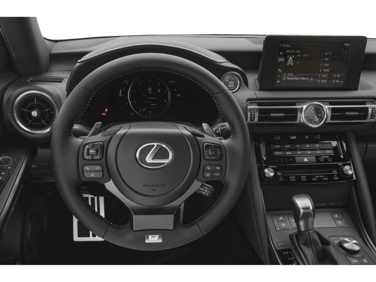 2021 Lexus IS IS 350 F SPORT - Interior Drivers Dash