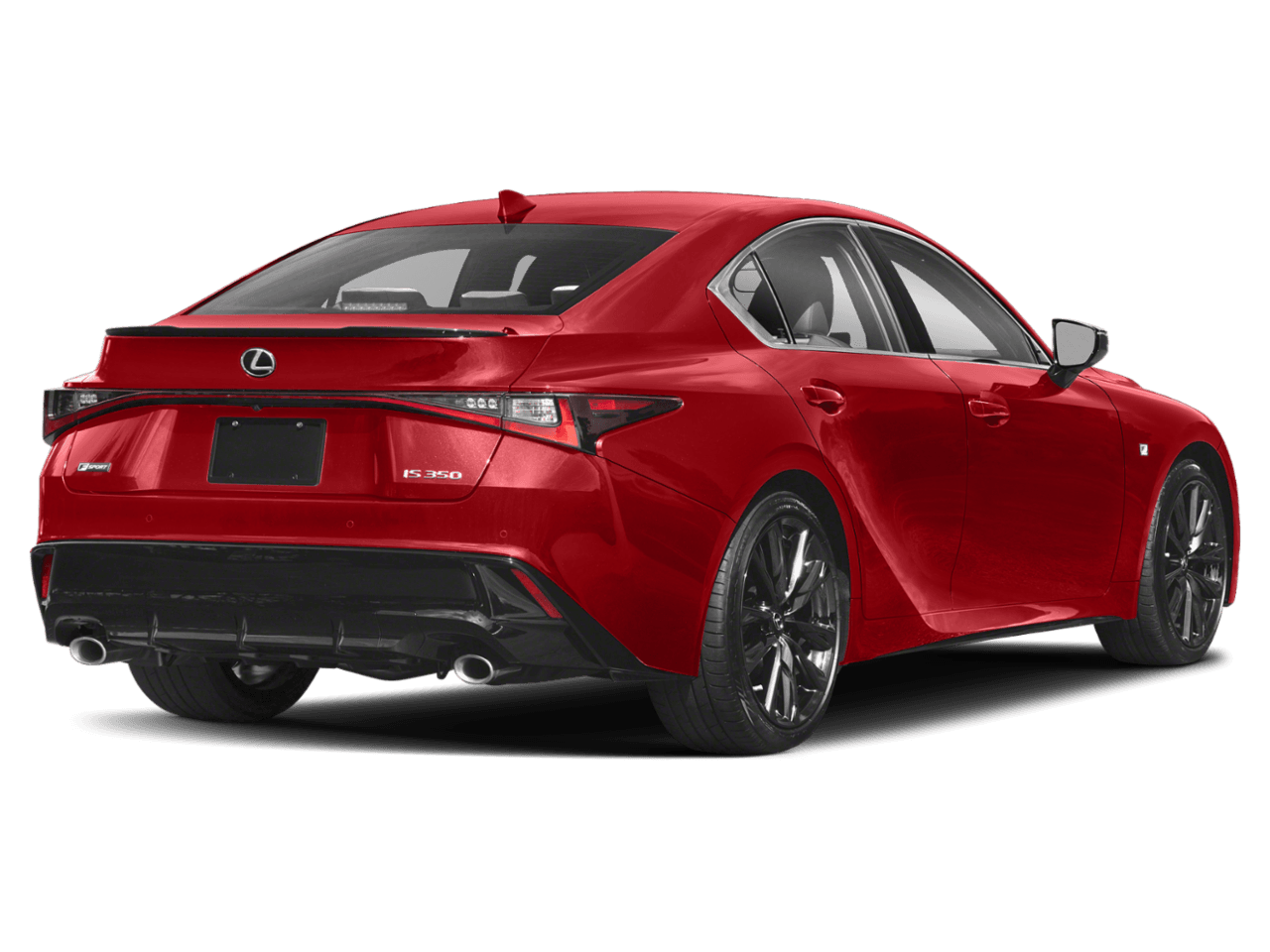 2021 Lexus IS IS 350 F SPORT - Rear 3/4, facing to the right