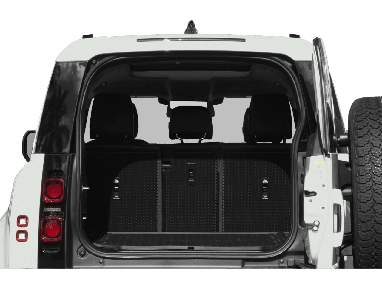 2021 Land Rover Defender X-Dynamic SE - Interior Trunk with Hatch Open Feature