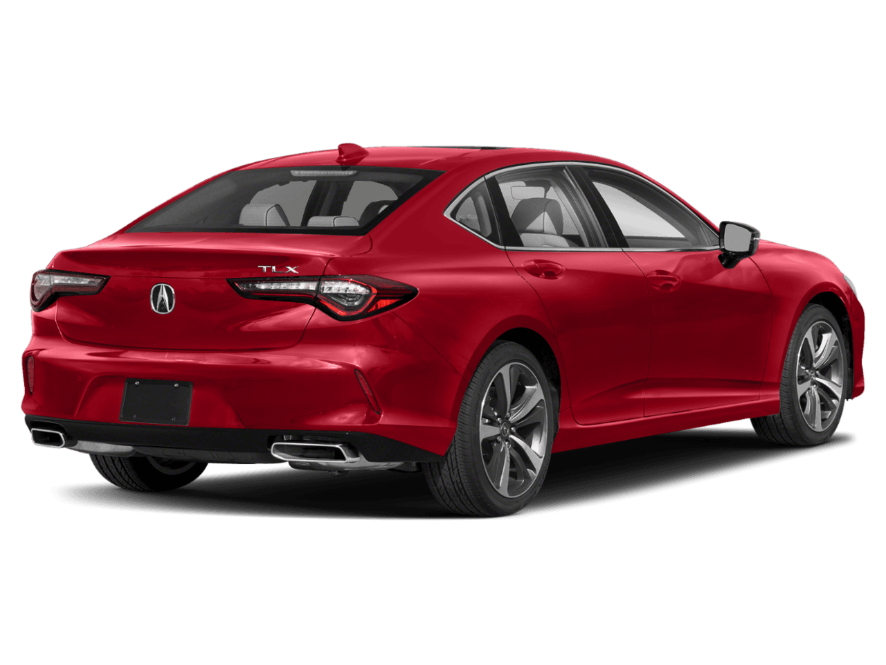 2021 Acura TLX w/Advance Package - Rear 3/4, facing to the right