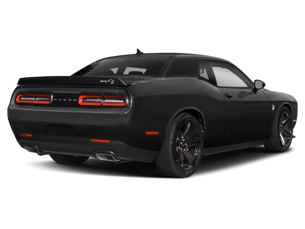 2020 Dodge Challenger SRT Super Stock - Rear 3/4, facing to the right