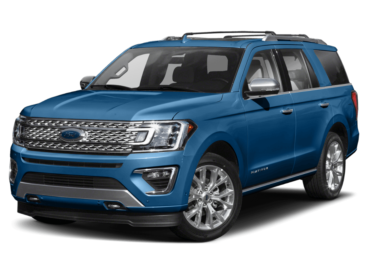 2021 Ford Expedition Platinum - Front 3/4, facing to the left