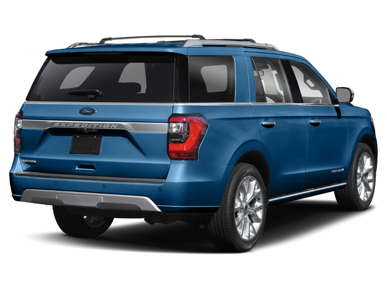 2021 Ford Expedition Platinum - Rear 3/4, facing to the right