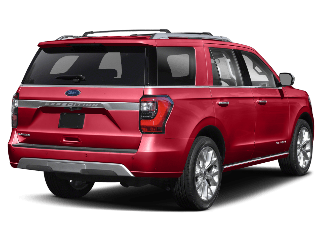 2021 Ford Expedition Platinum - Rear 3/4, facing to the right