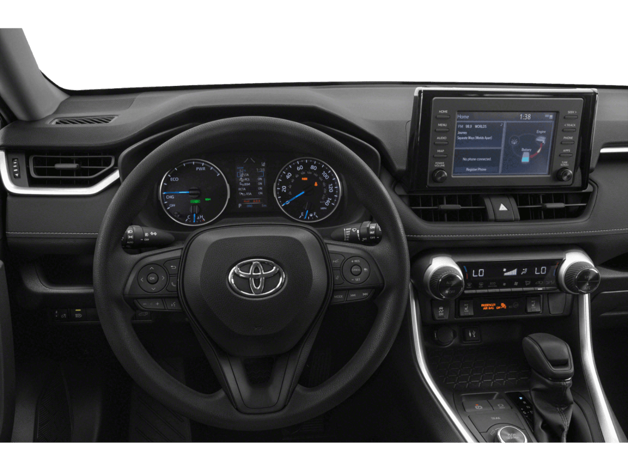 2021 Toyota RAV4 Hybrid XLE - Interior Drivers Dash