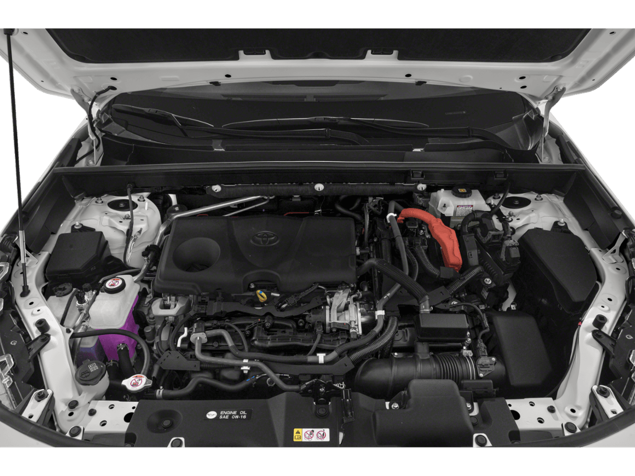 2021 Toyota RAV4 Hybrid XLE - Interior Engine Shot Feature