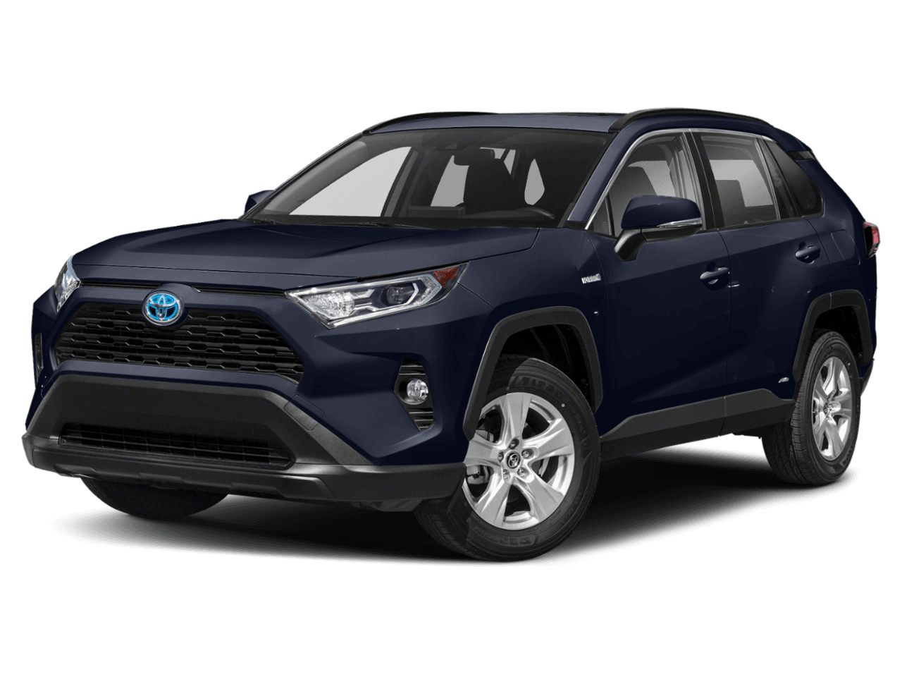 2021 Toyota RAV4 Hybrid XLE - Front 3/4, facing to the left