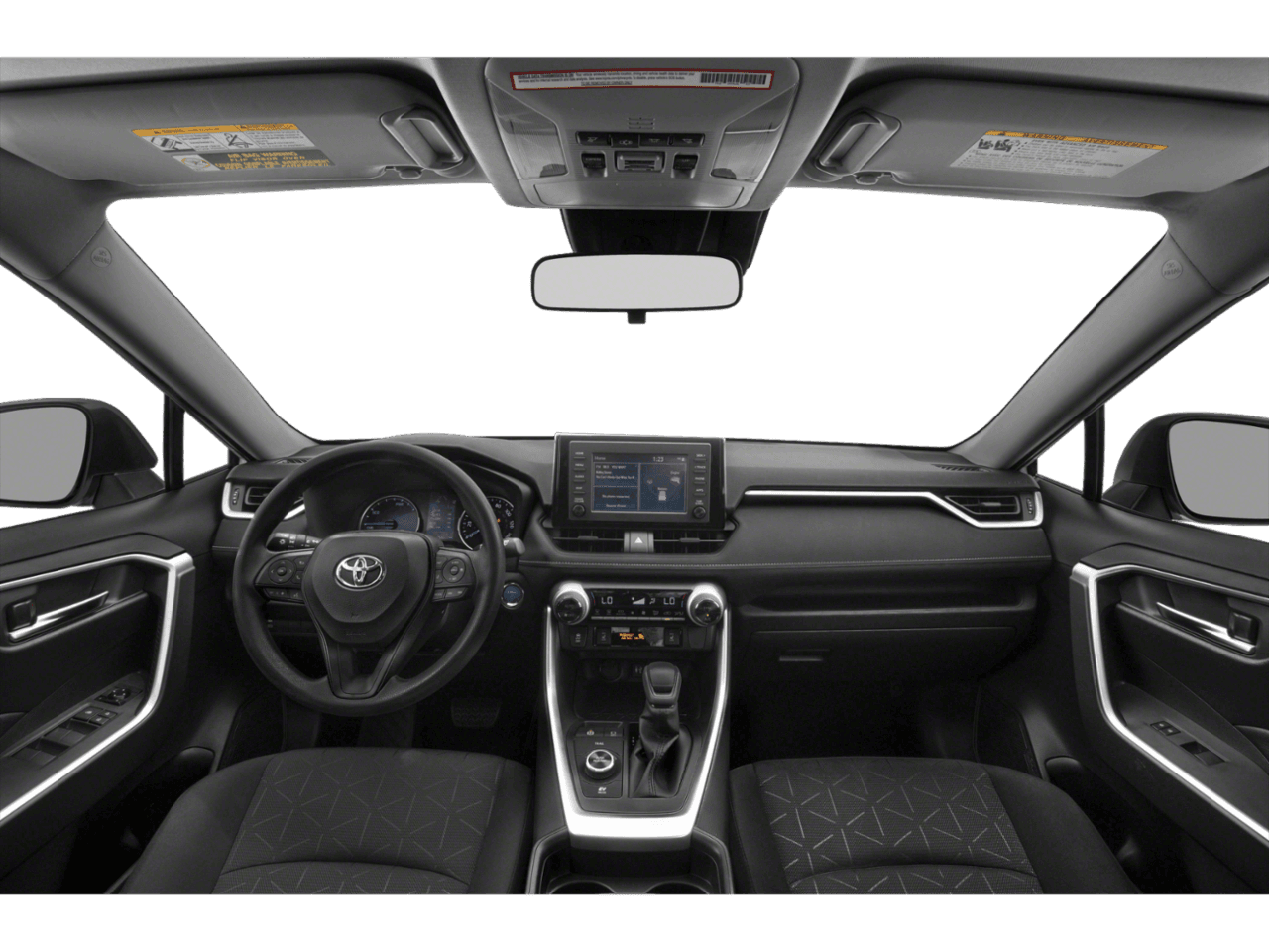 2021 Toyota RAV4 Hybrid XLE - Interior Full Dash Basic
