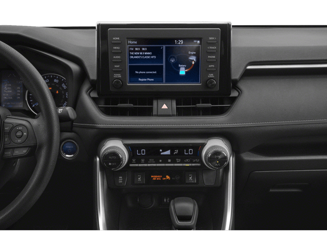 2021 Toyota RAV4 Hybrid XLE - Interior Stereo System