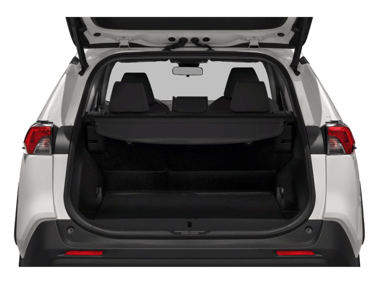 2021 Toyota RAV4 Hybrid XLE - Interior Trunk with Hatch Open Feature