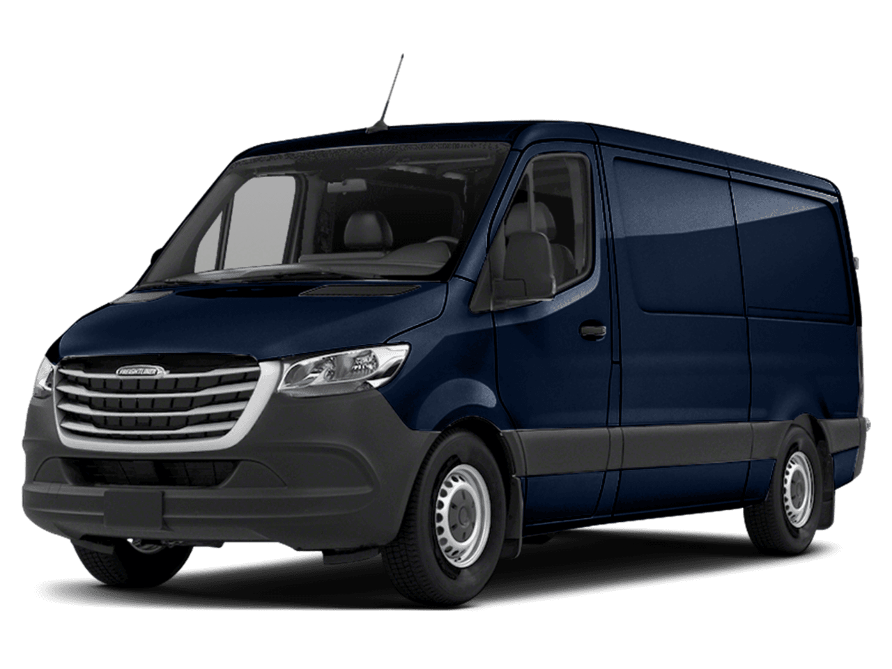 2021 Freightliner Sprinter Cargo Van  - Front 3/4, facing to the left