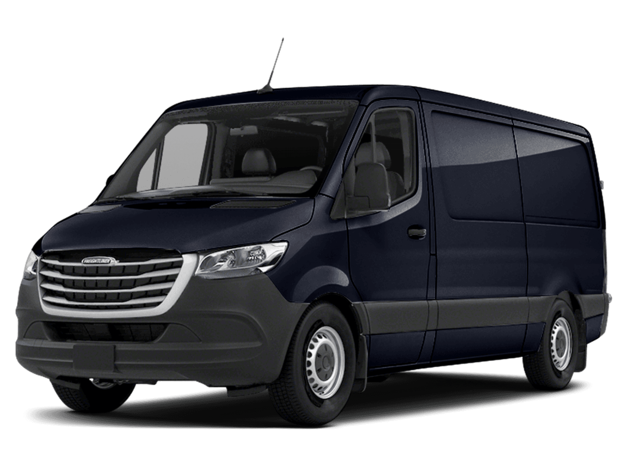 2021 Freightliner Sprinter Cargo Van  - Front 3/4, facing to the left
