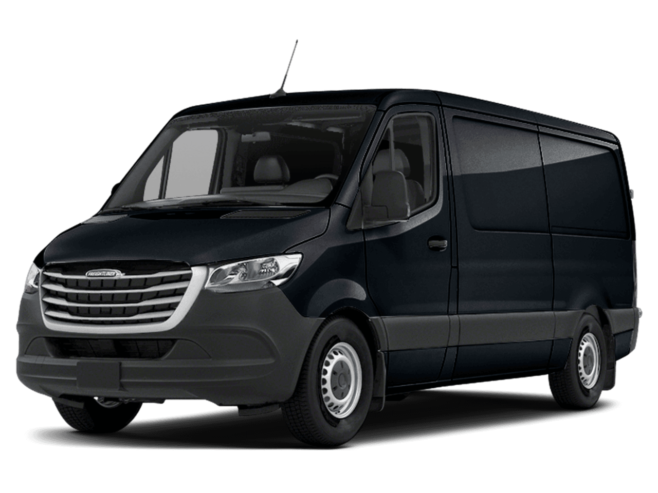 2021 Freightliner Sprinter Cargo Van  - Front 3/4, facing to the left