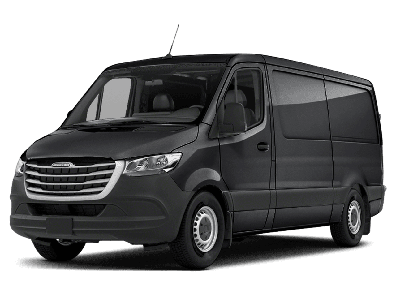2021 Freightliner Sprinter Cargo Van  - Front 3/4, facing to the left