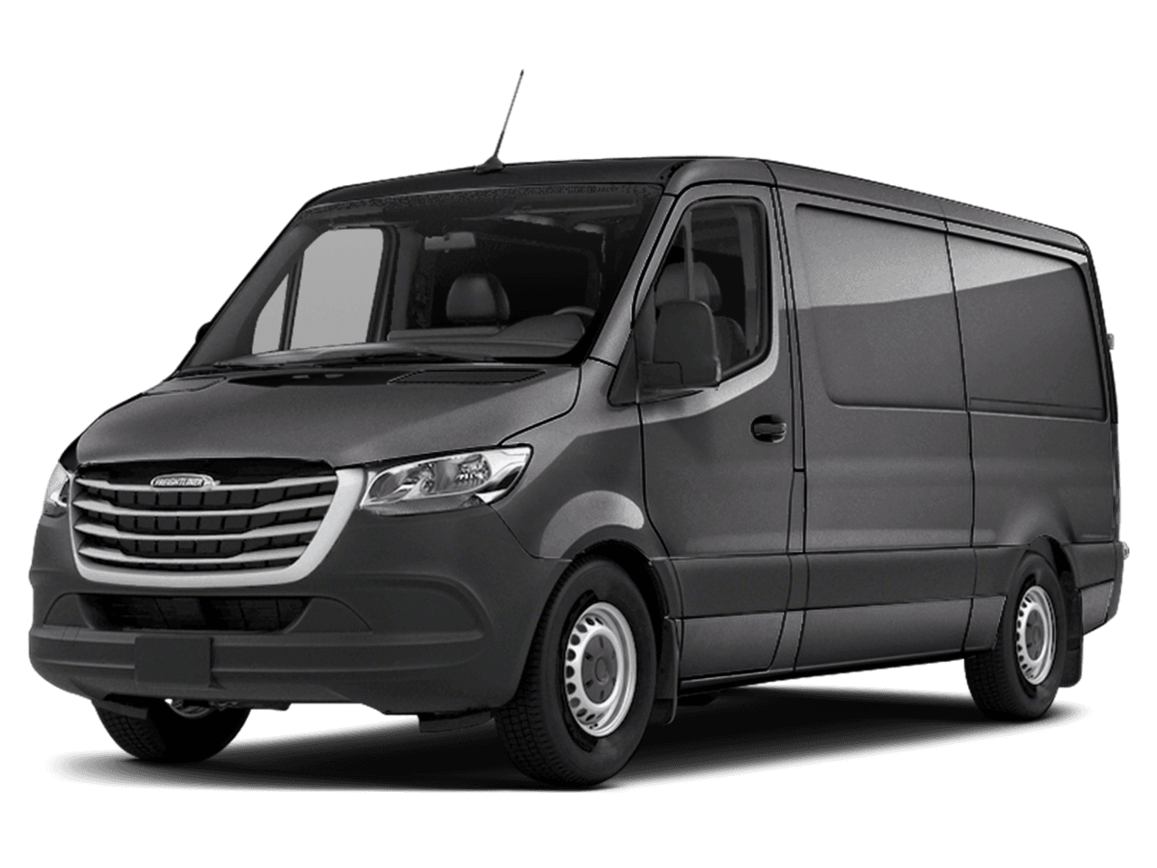 2021 Freightliner Sprinter Cargo Van  - Front 3/4, facing to the left