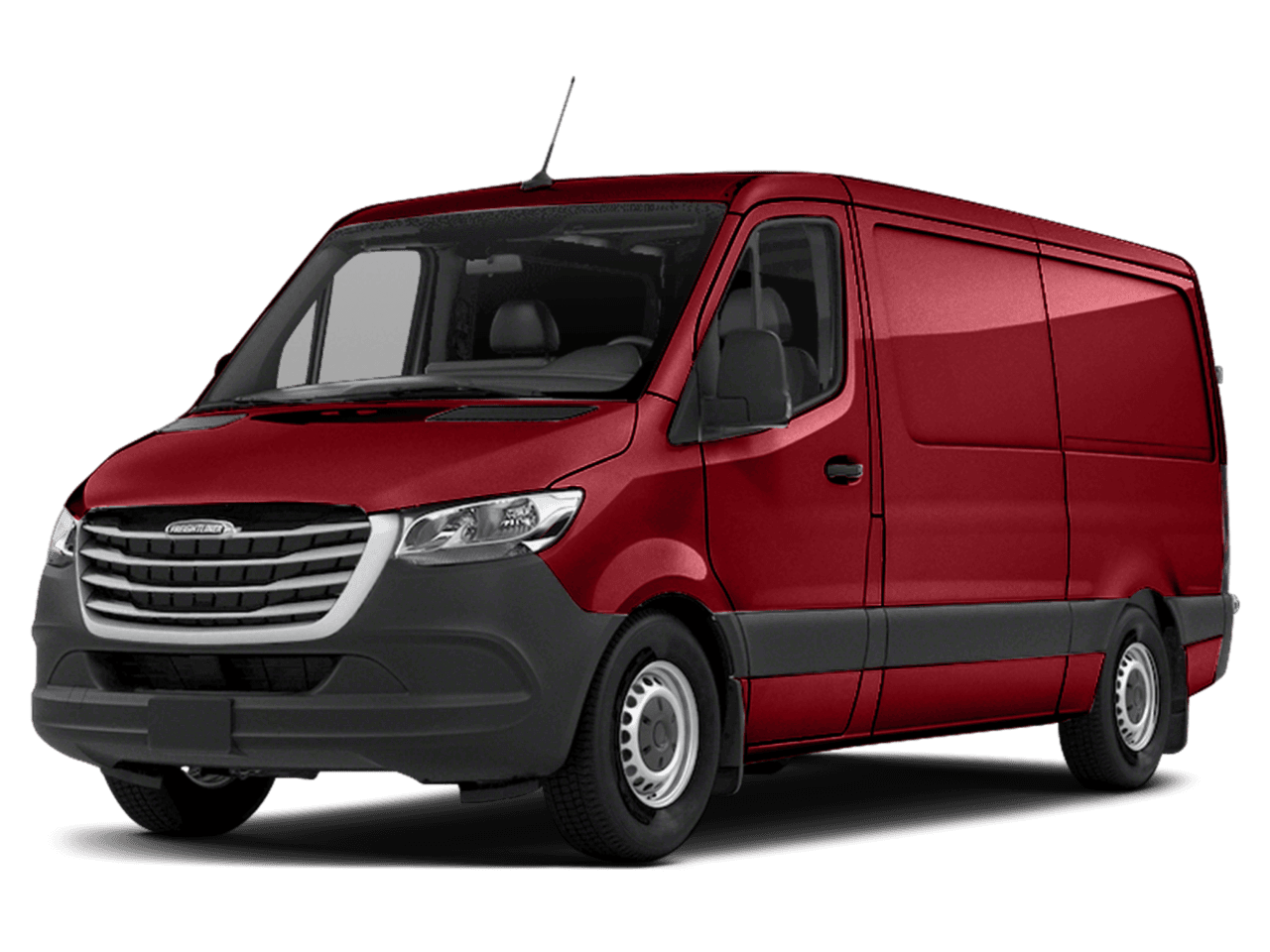 2021 Freightliner Sprinter Cargo Van  - Front 3/4, facing to the left