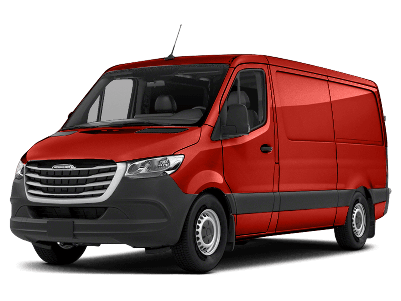 2021 Freightliner Sprinter Cargo Van  - Front 3/4, facing to the left
