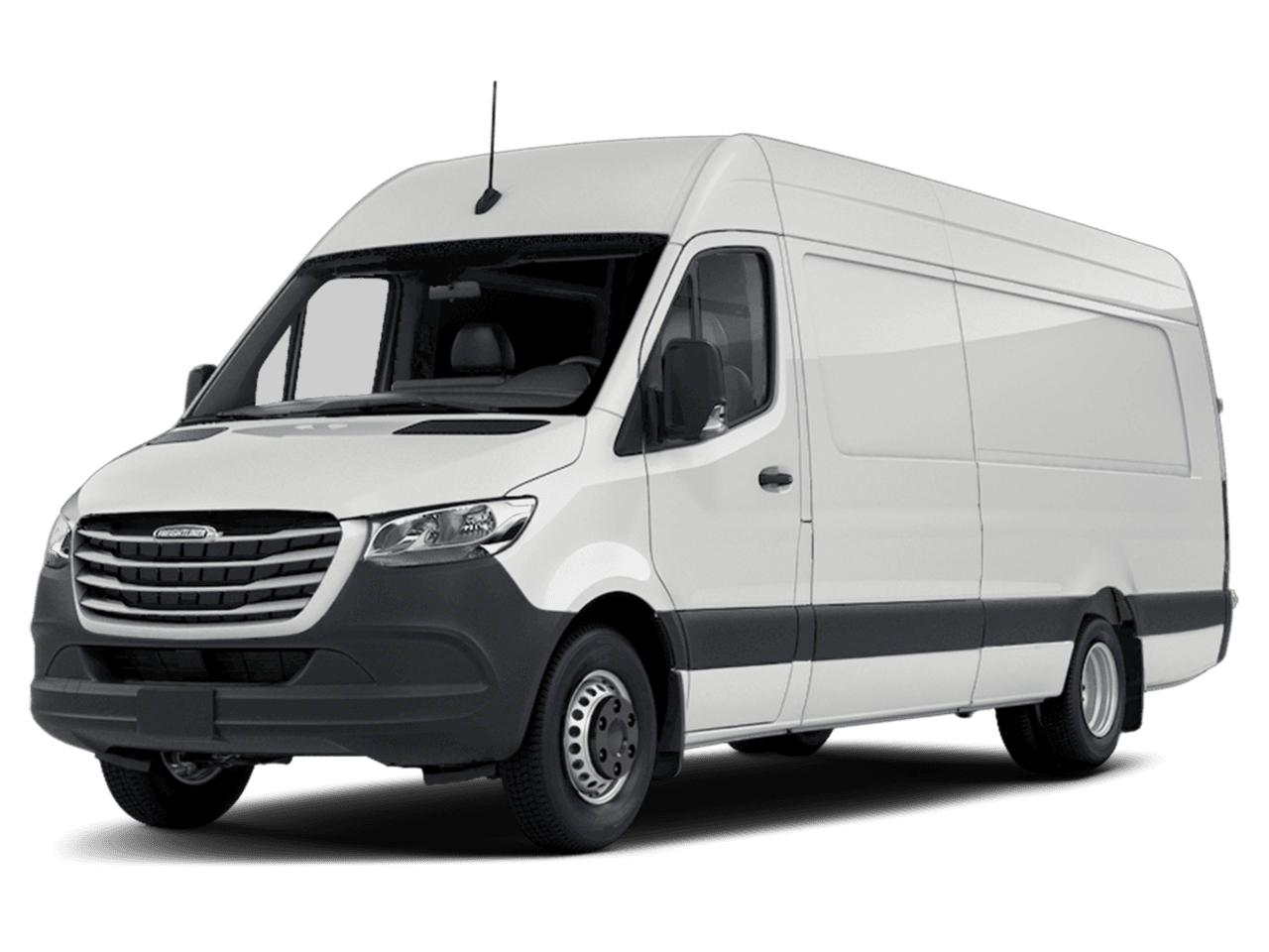 2021 Freightliner Sprinter Cargo Van  - Front 3/4, facing to the left