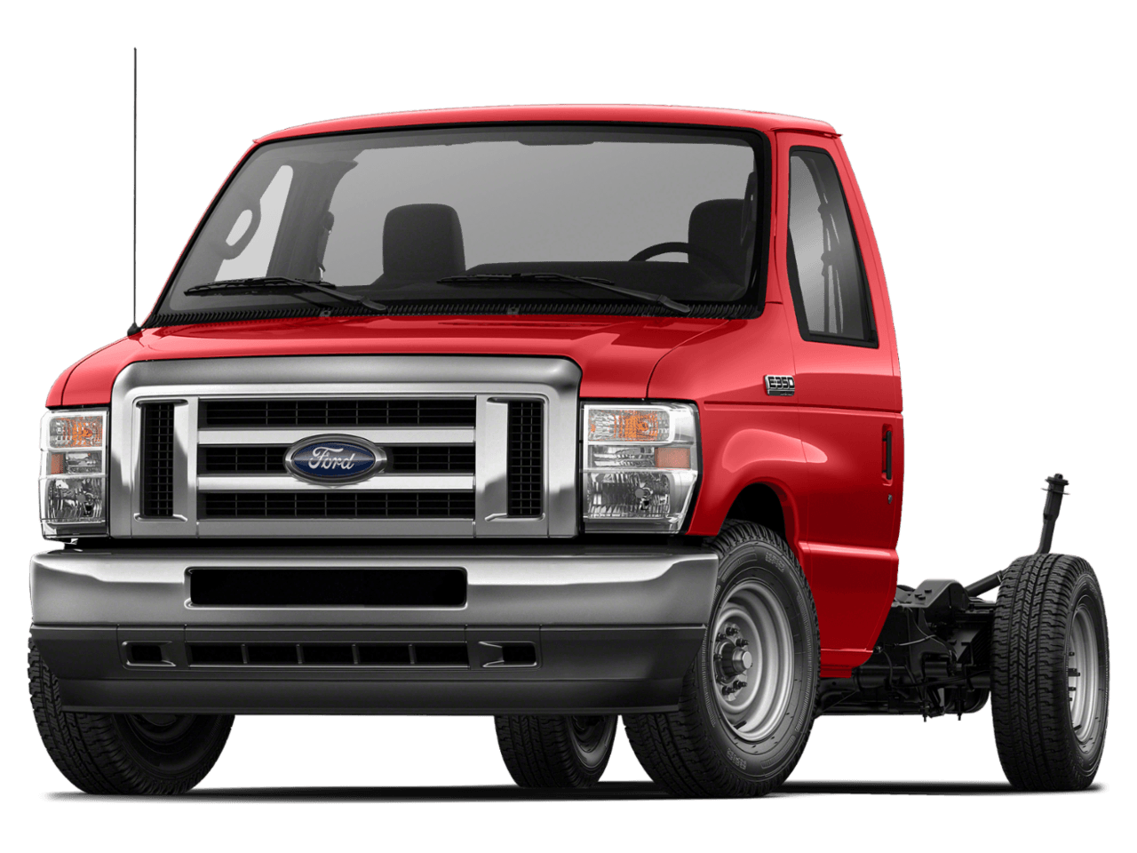 2022 Ford E-Series Cutaway E-350 - Front 3/4, facing to the left