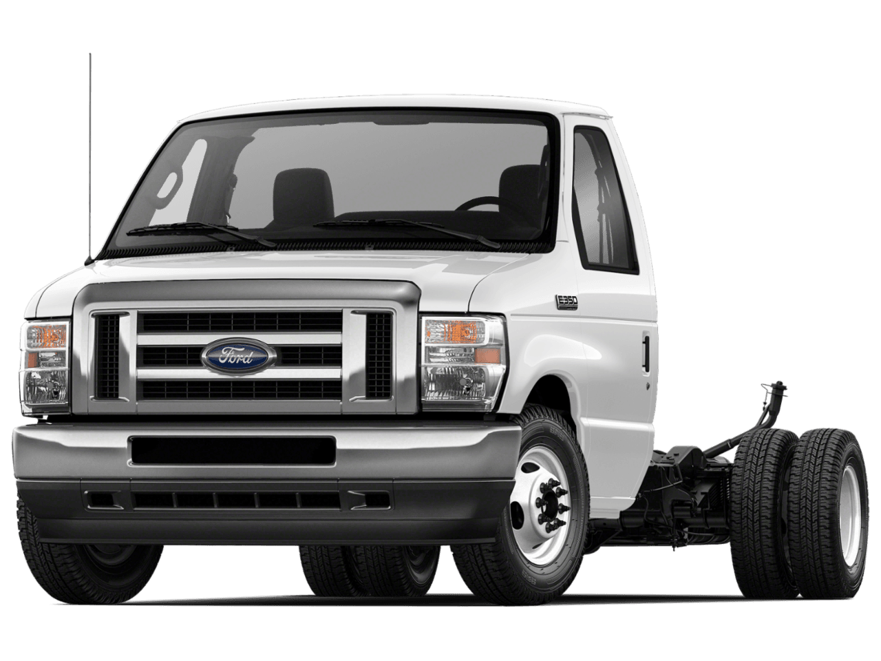 2022 Ford E-Series Cutaway E-350 - Front 3/4, facing to the left
