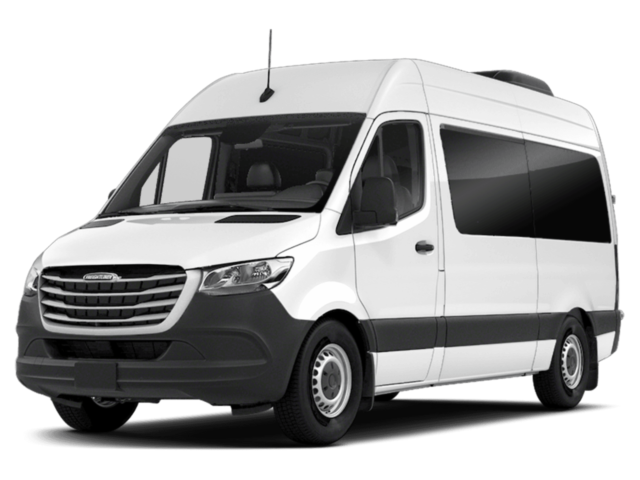 2021 Freightliner Sprinter Passenger Van  - Front 3/4, facing to the left