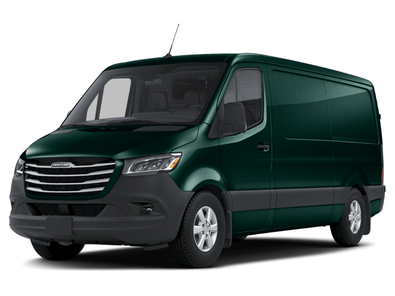 2021 Freightliner Sprinter Cargo Van  - Front 3/4, facing to the left