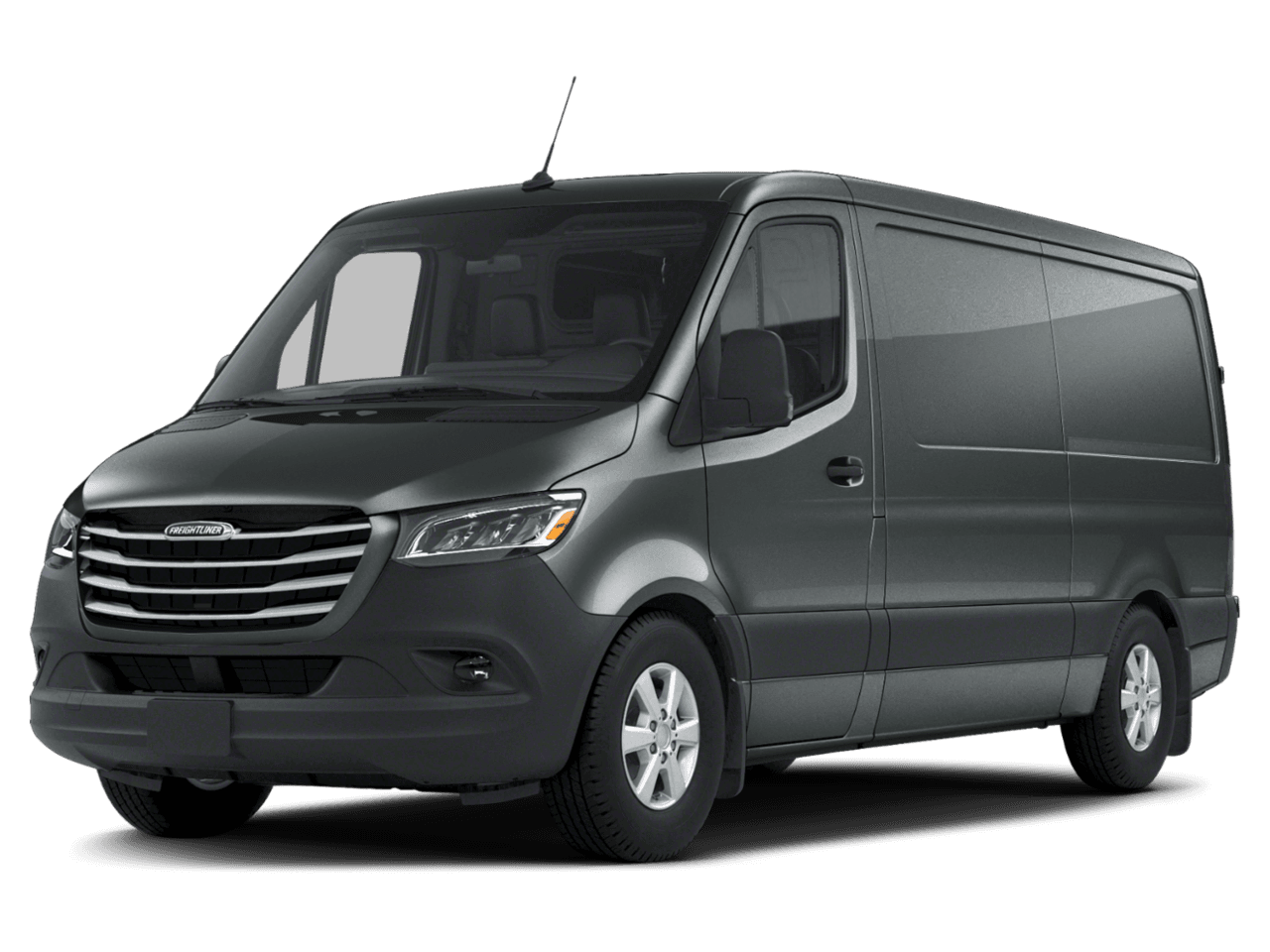 2021 Freightliner Sprinter Cargo Van  - Front 3/4, facing to the left