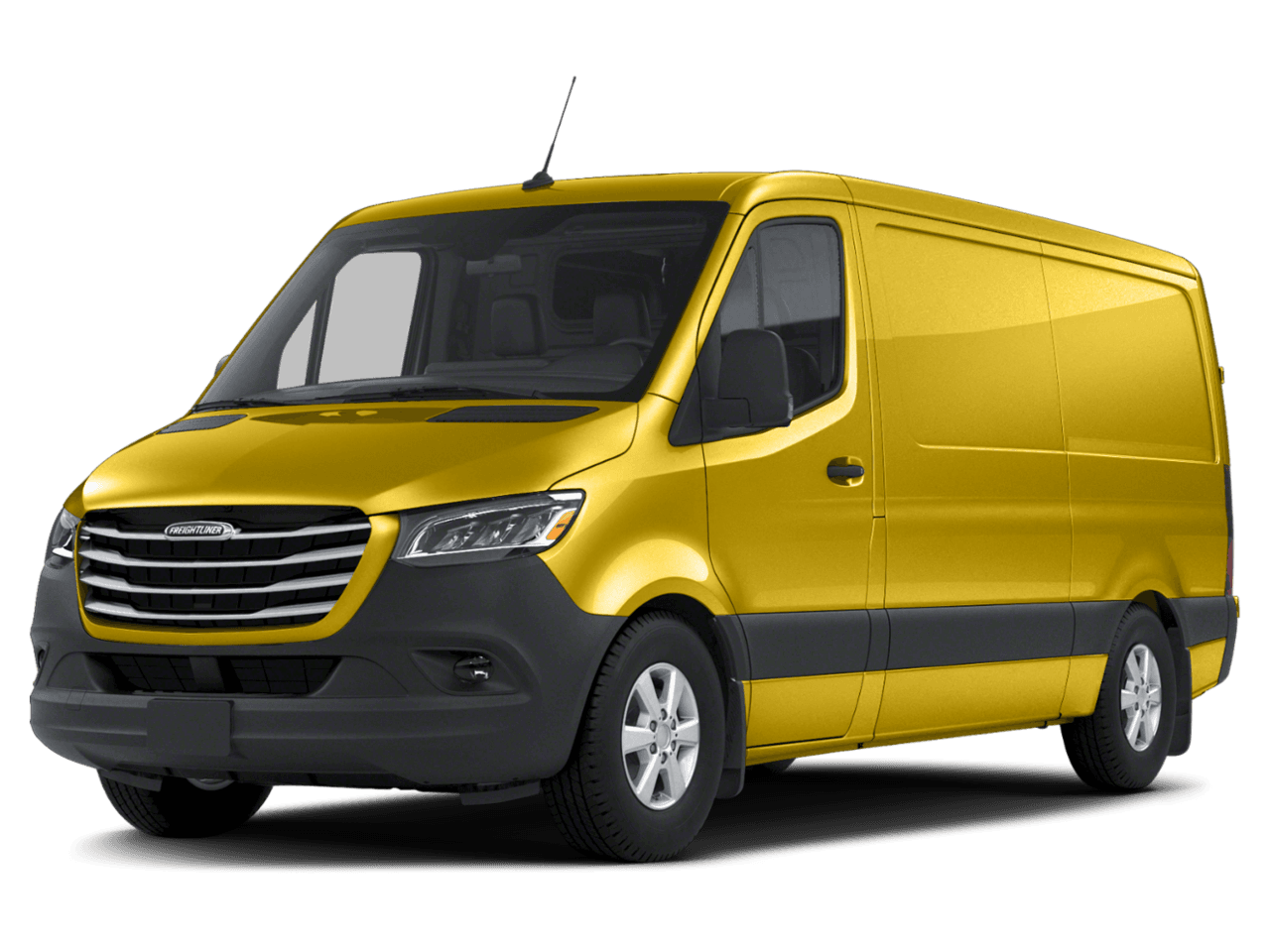 2021 Freightliner Sprinter Cargo Van  - Front 3/4, facing to the left