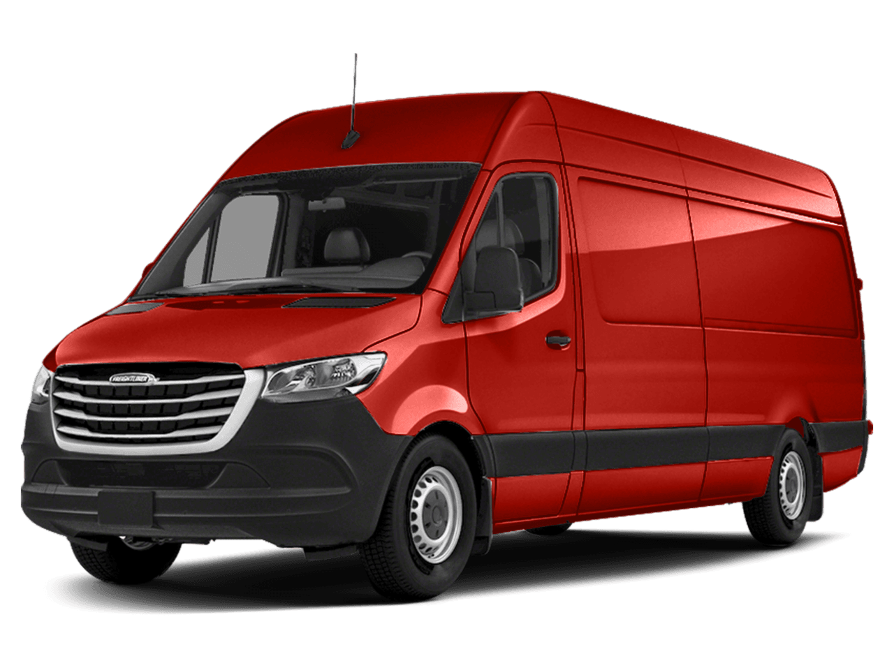 2021 Freightliner Sprinter Cargo Van  - Front 3/4, facing to the left