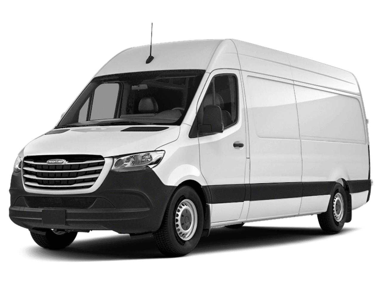 2021 Freightliner Sprinter Cargo Van  - Front 3/4, facing to the left
