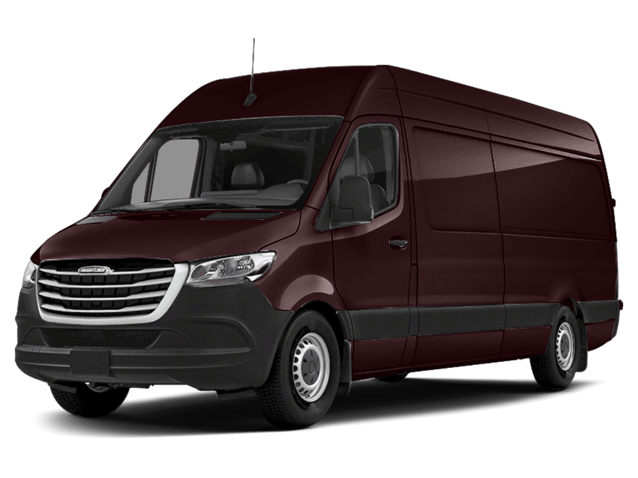 2021 Freightliner Sprinter Cargo Van  - Front 3/4, facing to the left