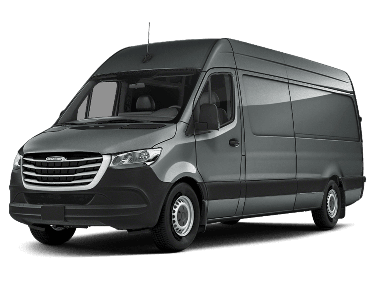 2021 Freightliner Sprinter Cargo Van  - Front 3/4, facing to the left