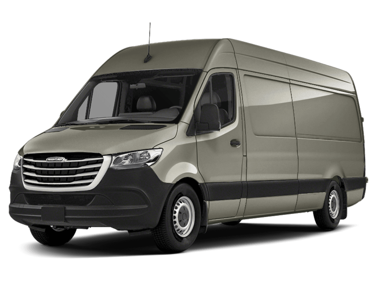 2021 Freightliner Sprinter Cargo Van  - Front 3/4, facing to the left