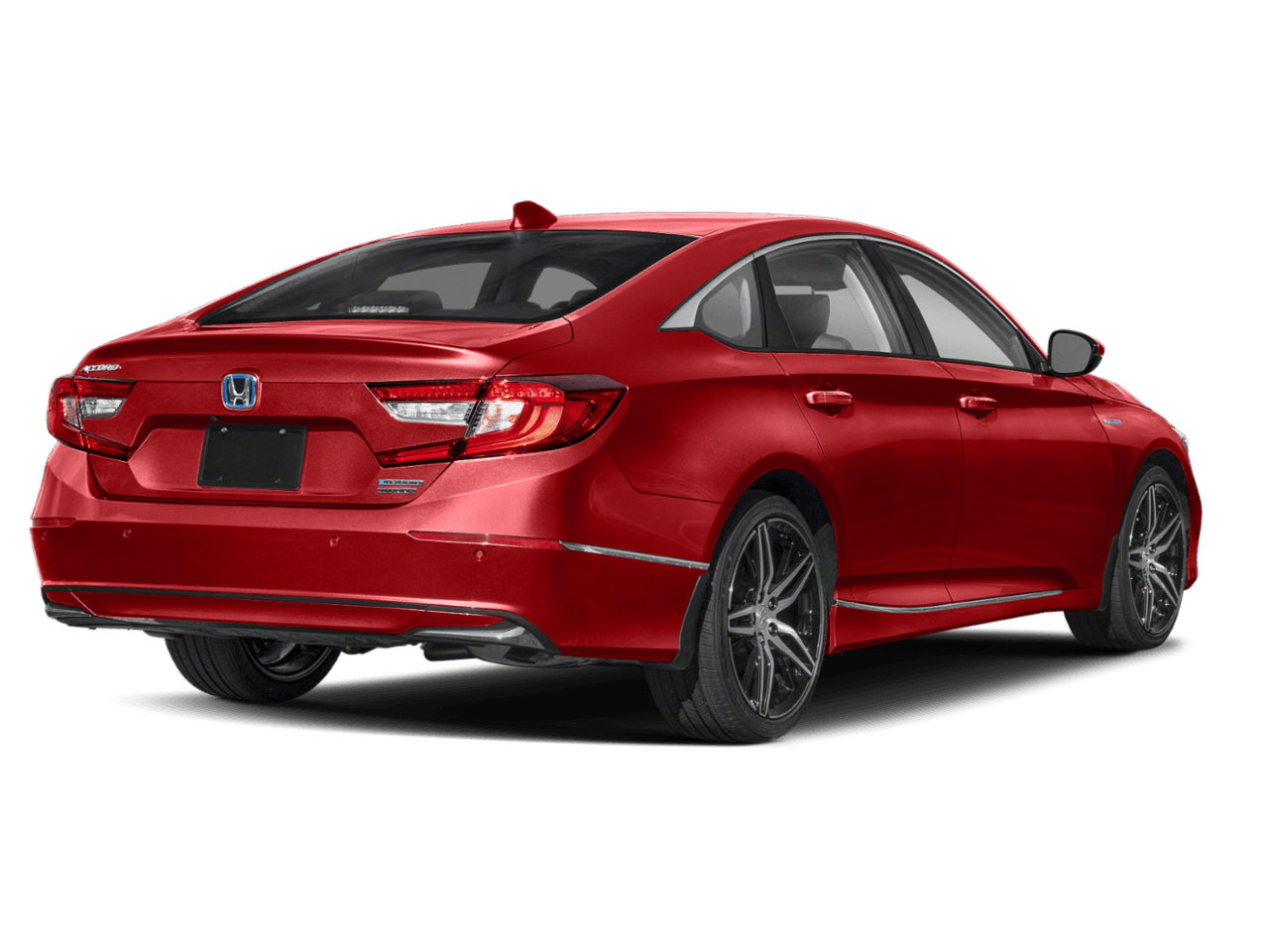 2021 Honda Accord Hybrid Touring - Rear 3/4, facing to the right