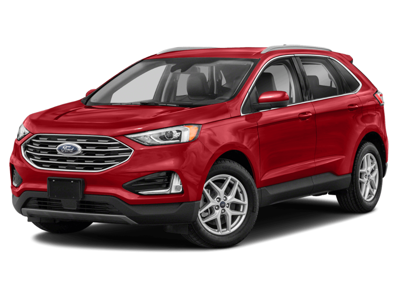 2021 Ford Edge SEL - Front 3/4, facing to the left