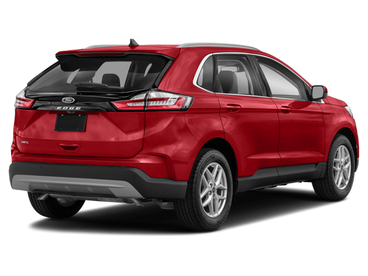 2021 Ford Edge SEL - Rear 3/4, facing to the right