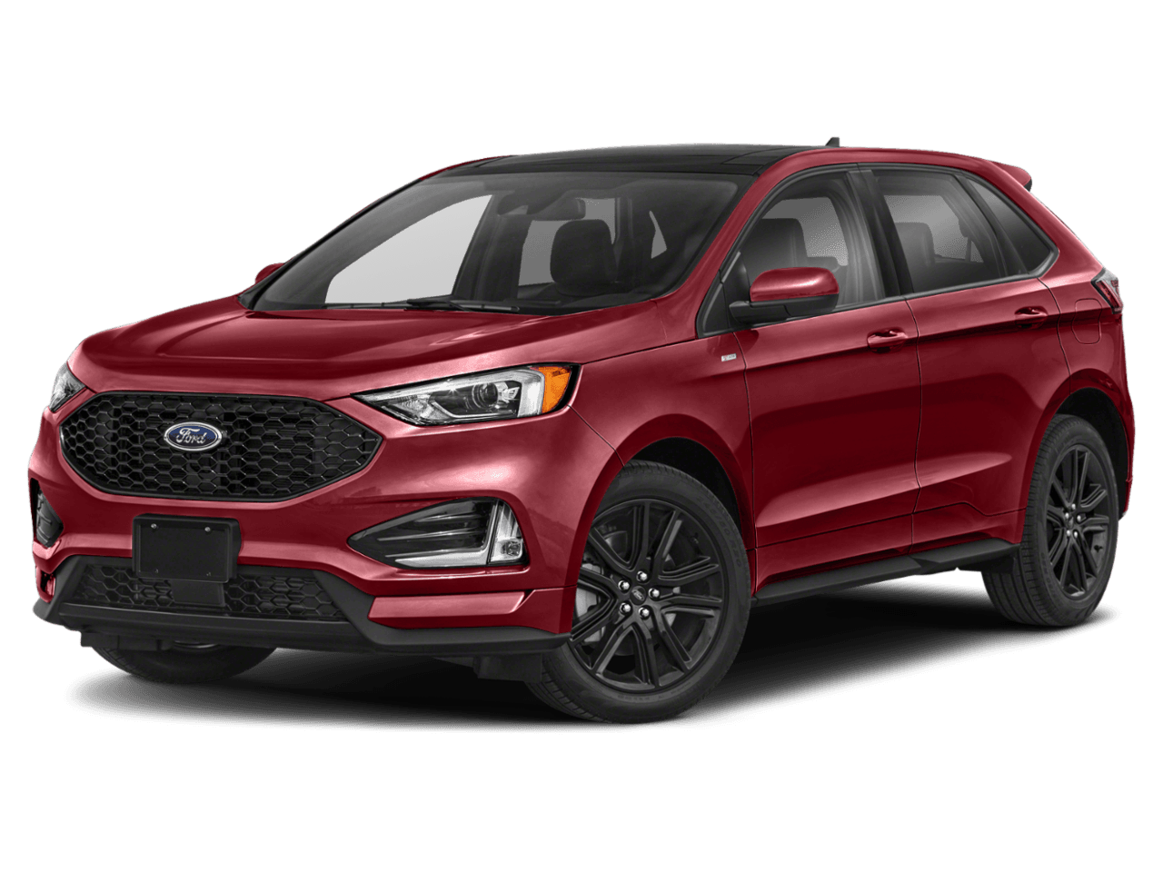 2021 Ford Edge ST-Line - Front 3/4, facing to the left