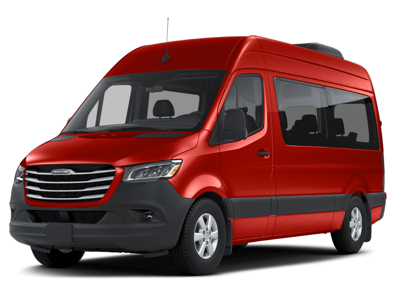 2021 Freightliner Sprinter Passenger Van  - Front 3/4, facing to the left