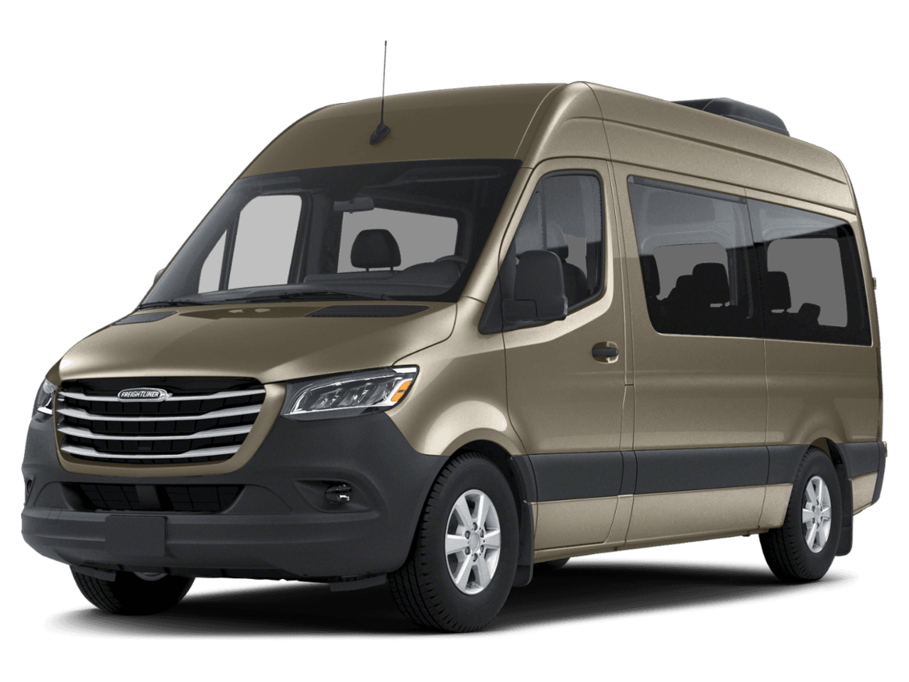 2021 Freightliner Sprinter Passenger Van  - Front 3/4, facing to the left