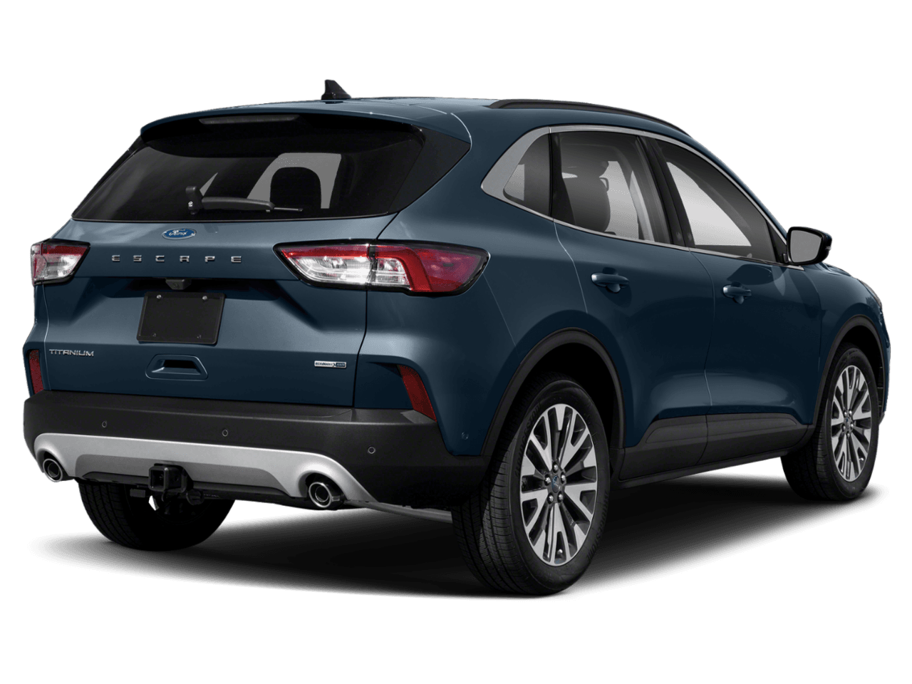 2021 Ford Escape Titanium - Rear 3/4, facing to the right